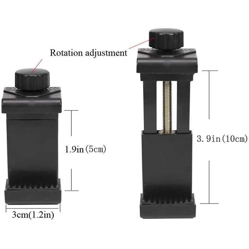 Head Strap Mount Cell Phone with Mobile Phone Clip Holder for Iphone Xiaomi Huawei Samsung for POV and Vlog