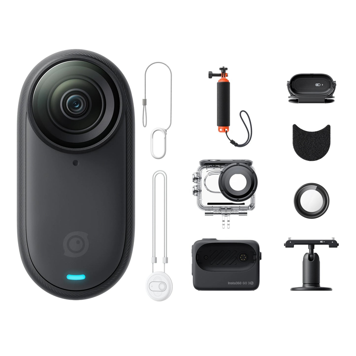 GO 3S – 4K Tiny Camera, Portable and Versatile, Hands-Free, POV, Mount Anywhere, Stabilization
