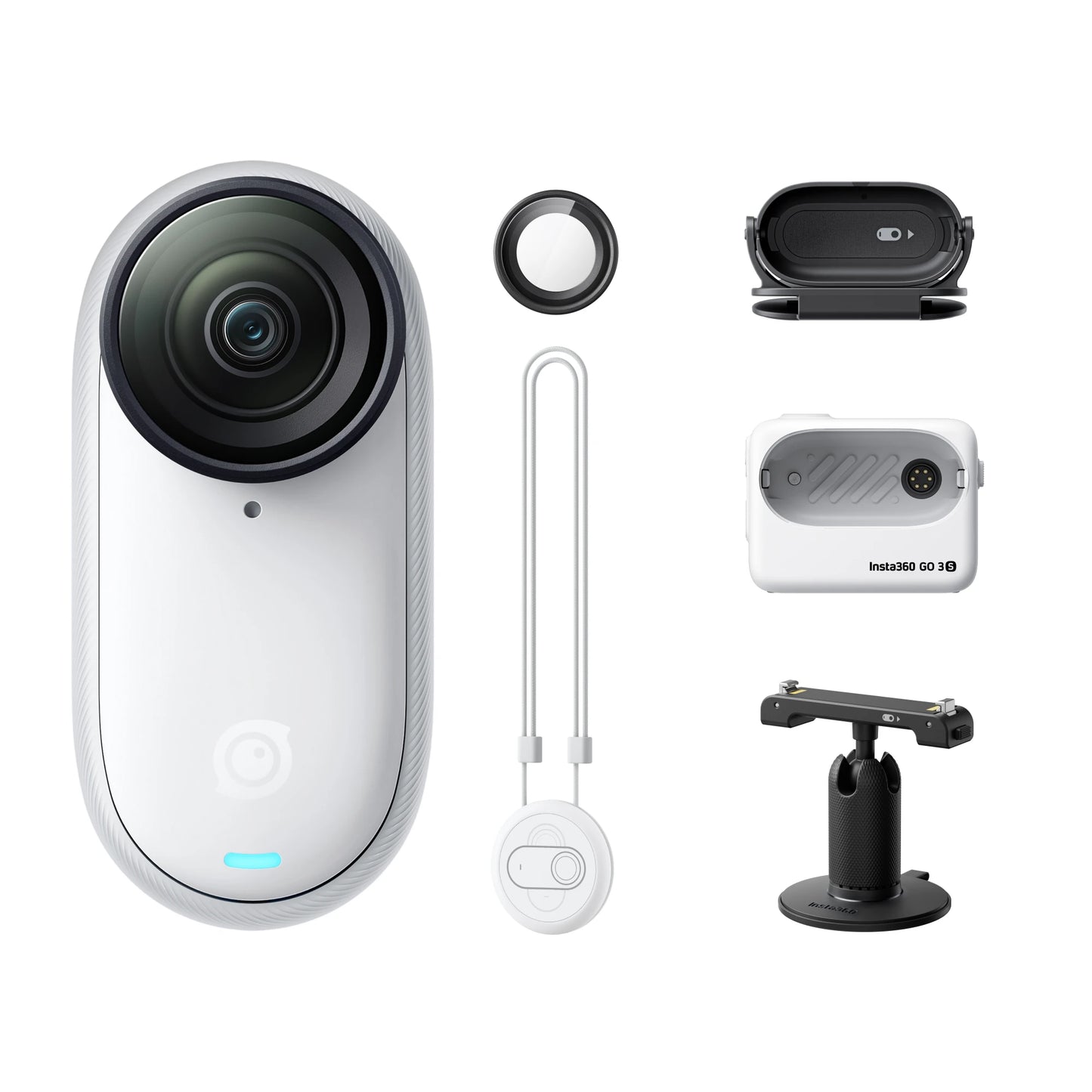 GO 3S – 4K Tiny Camera, Portable and Versatile, Hands-Free, POV, Mount Anywhere, Stabilization