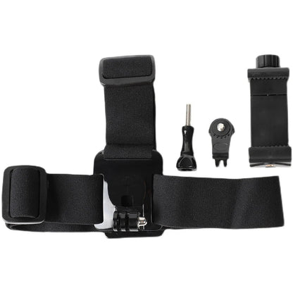 Head Strap Mount Cell Phone with Mobile Phone Clip Holder for Iphone Xiaomi Huawei Samsung for POV and Vlog