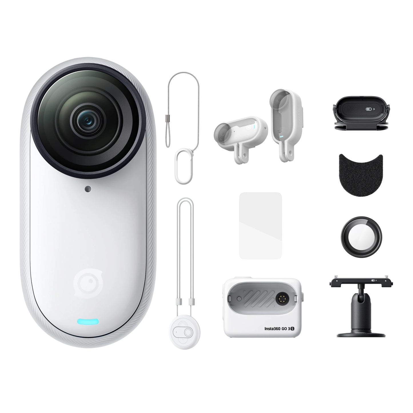 GO 3S – 4K Tiny Camera, Portable and Versatile, Hands-Free, POV, Mount Anywhere, Stabilization