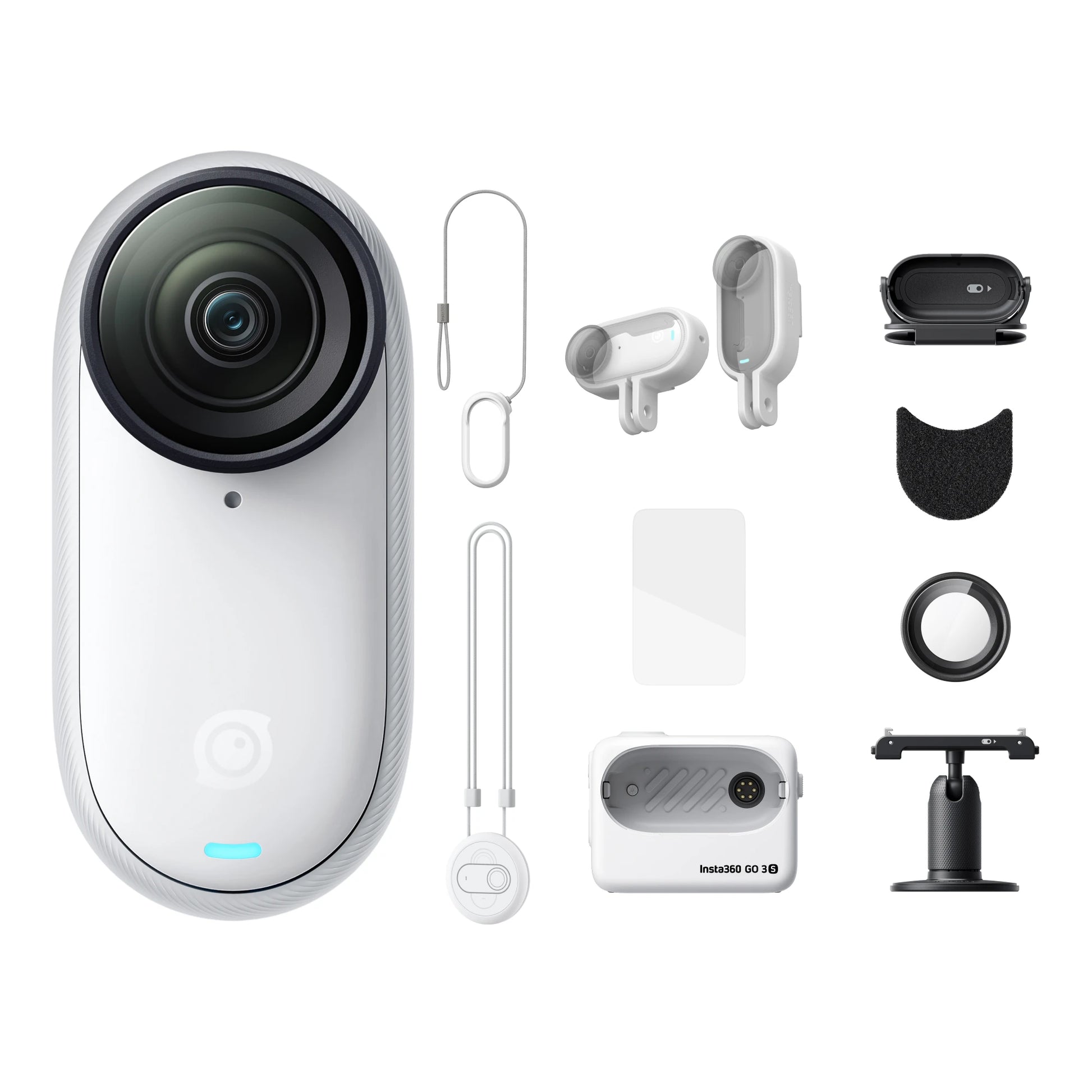 GO 3S – 4K Tiny Camera, Portable and Versatile, Hands-Free, POV, Mount Anywhere, Stabilization