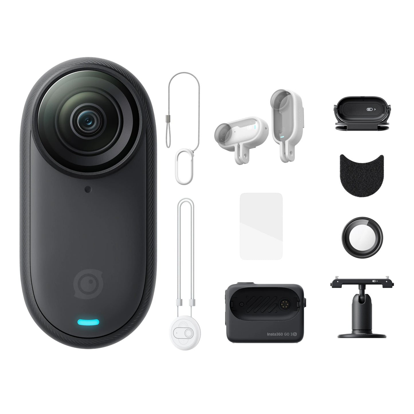 GO 3S – 4K Tiny Camera, Portable and Versatile, Hands-Free, POV, Mount Anywhere, Stabilization
