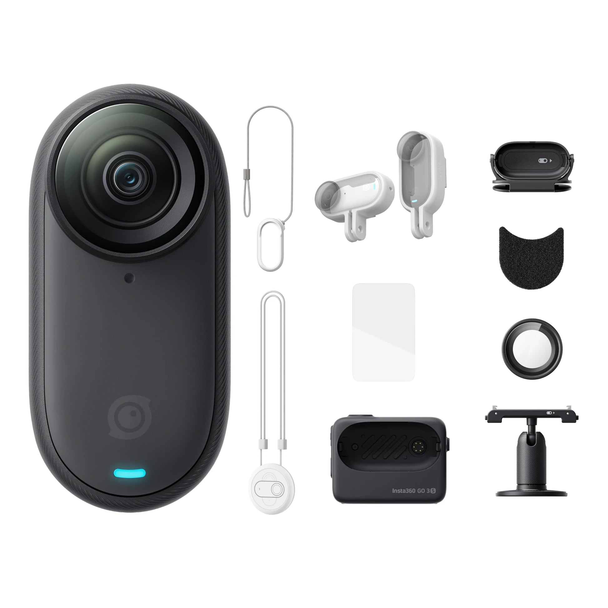 GO 3S – 4K Tiny Camera, Portable and Versatile, Hands-Free, POV, Mount Anywhere, Stabilization