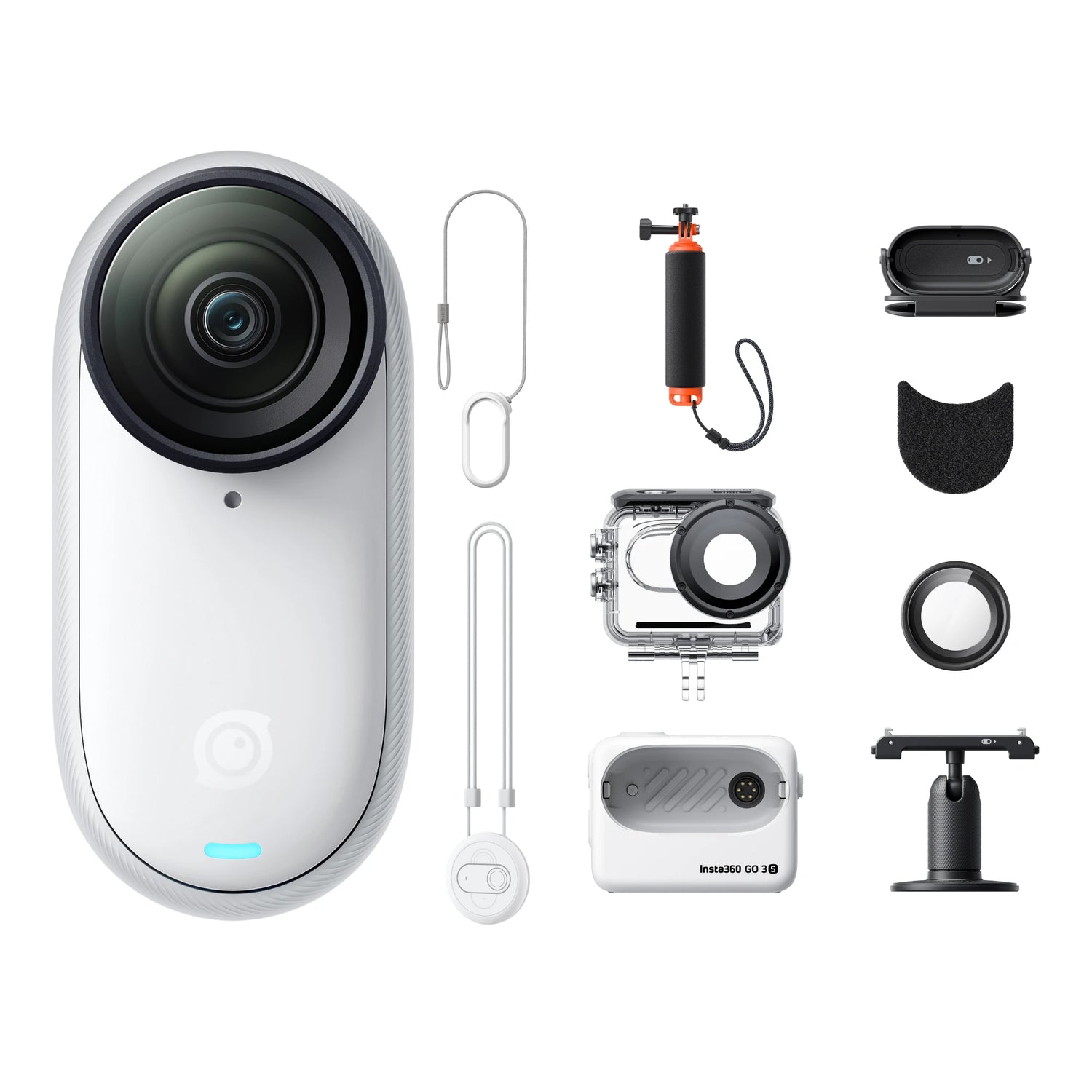 GO 3S – 4K Tiny Camera, Portable and Versatile, Hands-Free, POV, Mount Anywhere, Stabilization