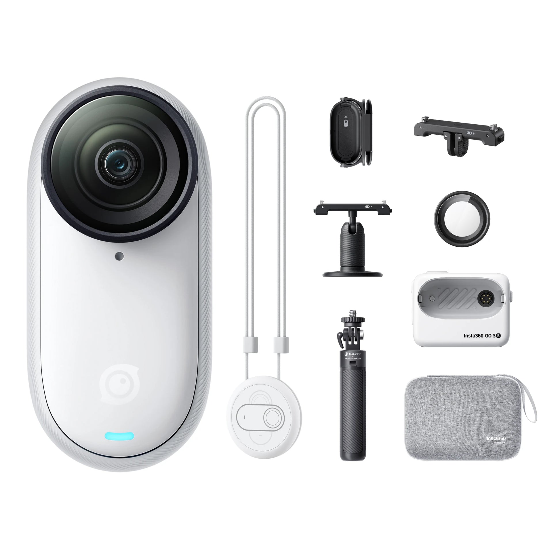 GO 3S – 4K Tiny Camera, Portable and Versatile, Hands-Free, POV, Mount Anywhere, Stabilization