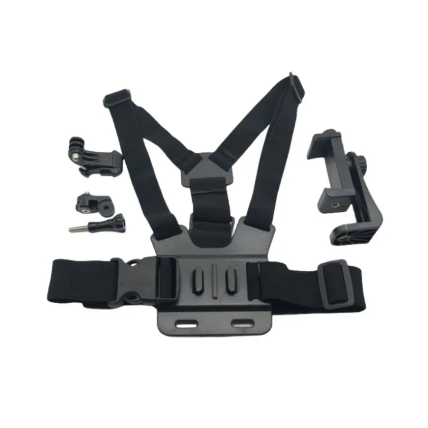 10 in 1 Phone Clip Holder Adjustable Universal Chest Mobile Phone Holder Anti-Drop with Chest Strap for /Iphone/Samsung