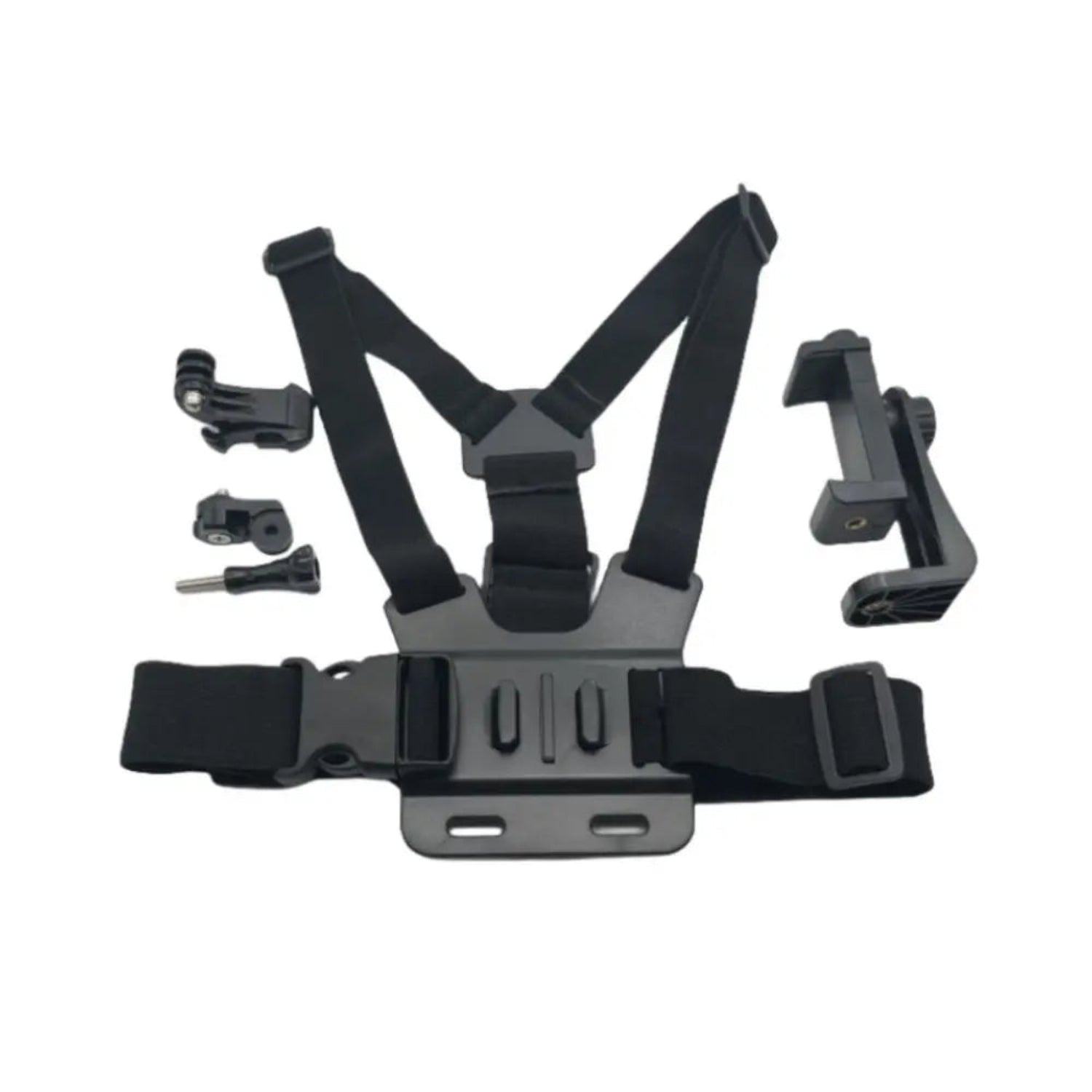 10 in 1 Phone Clip Holder Adjustable Universal Chest Mobile Phone Holder Anti-Drop with Chest Strap for /Iphone/Samsung