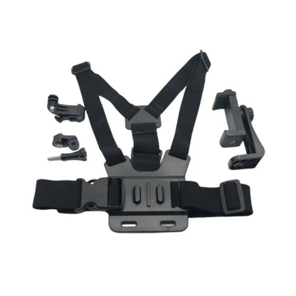 10 in 1 Phone Clip Holder Adjustable Universal Chest Mobile Phone Holder Anti-Drop with Chest Strap for /Iphone/Samsung
